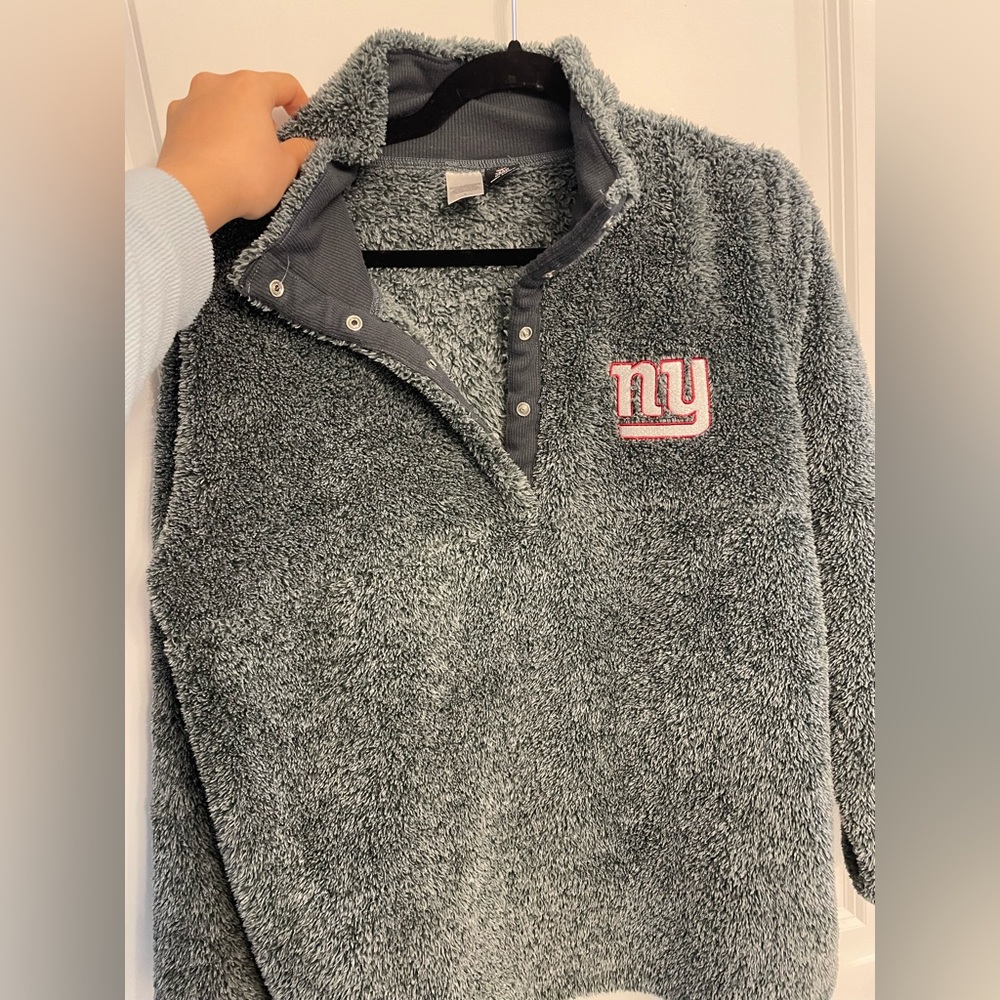 New York Giants NFL Women’s Fuzzy Sweater